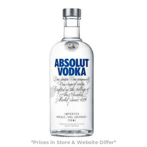 Absolut Vodka - Harford Road Liquors - hr-liquors.com