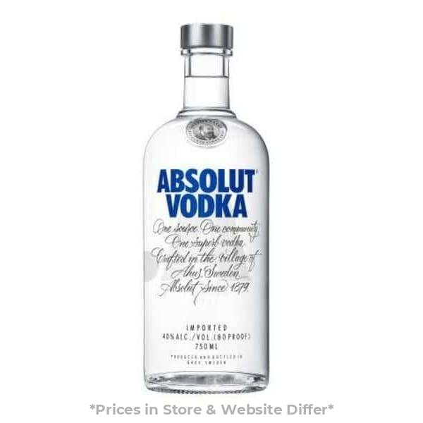 Absolut Vodka - Harford Road Liquors - hr-liquors.com