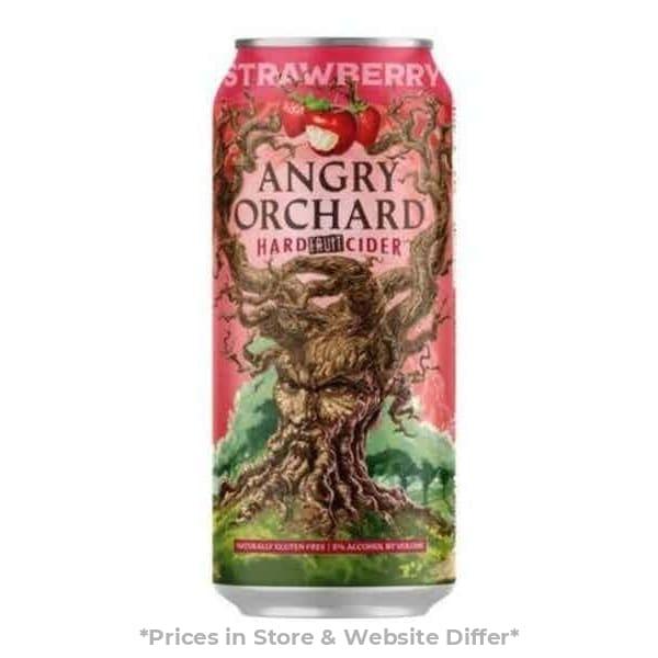 Angry Orchard Strawberry Cider (Tallboy's Cans) - Harford Road Liquors - hr-liquors.com