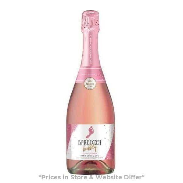 Barefoot Bubbly Pink Moscato Champagne - Harford Road Liquors - hr-liquors.com