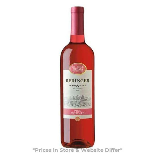 Beringer Pink Moscato - Harford Road Liquors - hr-liquors.com