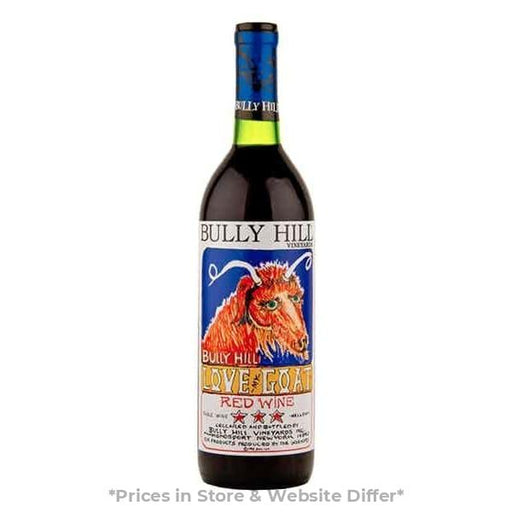 Bully Hill Love My Goat Red Wine - Harford Road Liquors - hr-liquors.com
