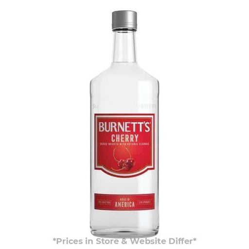 Burnett's Cherry Vodka - Harford Road Liquors - hr-liquors.com