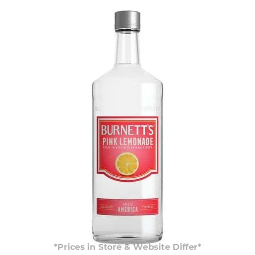 Burnett's Pink Lemonade Vodka - Harford Road Liquors - hr-liquors.com