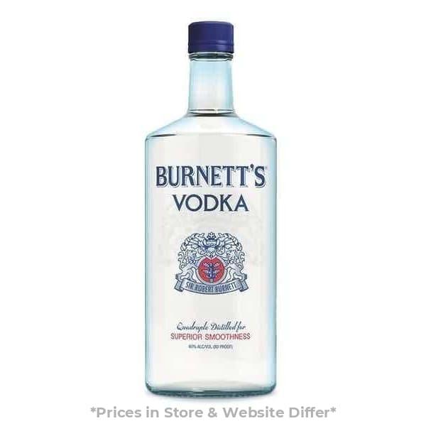 Burnett's Vodka - Harford Road Liquors - hr-liquors.com