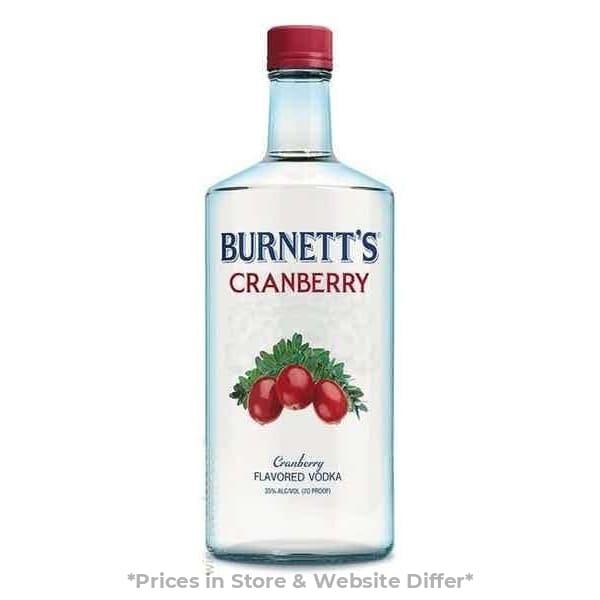 Burnetts Vodka Cranberry - Harford Road Liquors - hr-liquors.com