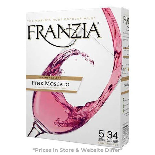 Franzia® Pink Moscato Pink Wine - Harford Road Liquors - hr-liquors.com