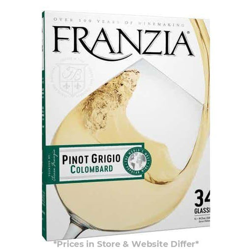Franzia® Pinot Grigio Colombard White Wine - Harford Road Liquors - hr-liquors.com