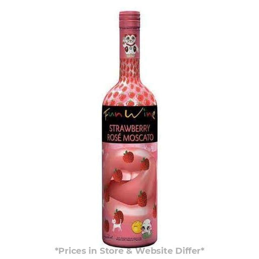 Fun Wine Strawberry Rosé Moscato - Harford Road Liquors - hr-liquors.com