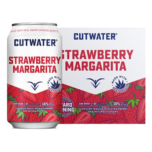 Cutwater strawberry margarita 4pck