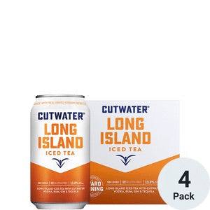 Cutwater Long Island tea 4pck