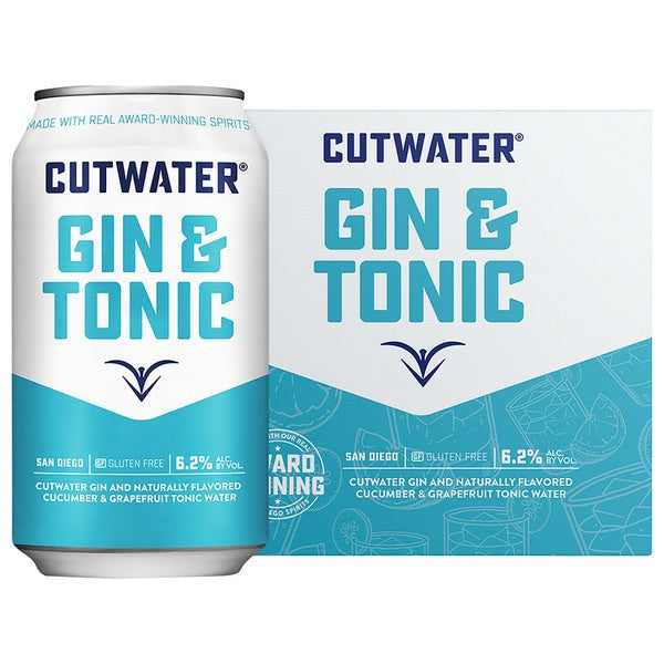 Cutwater Gin & Tonic 4pck