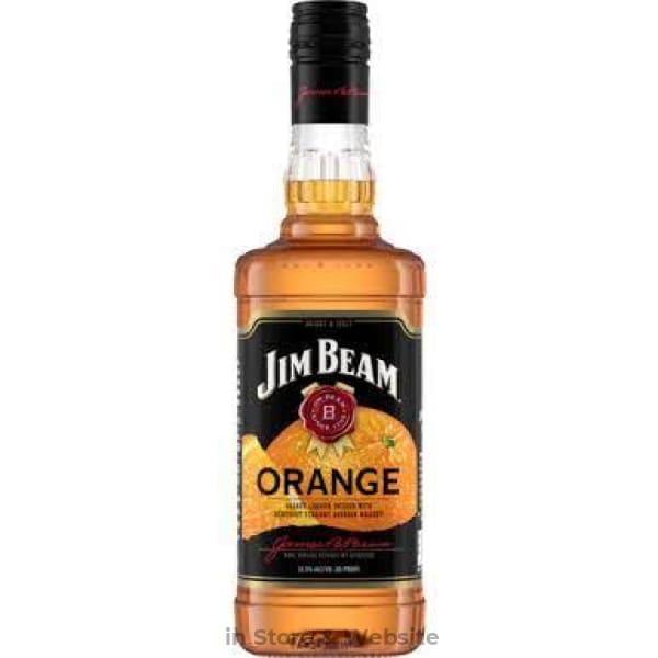 Jim Beam Orange Bourbon Whiskey - Harford Road Liquors - hr-liquors.com
