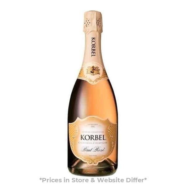 Korbel Brut Rosé California Champagne - Harford Road Liquors - hr-liquors.com