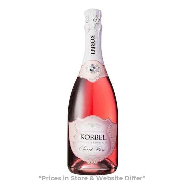 Korbel Sweet Rosé California Champagne - Harford Road Liquors - hr-liquors.com