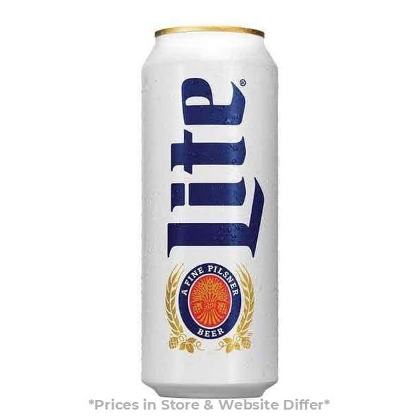 Miller Lite Beer (Tallboy's Cans) - Harford Road Liquors - hr-liquors.com