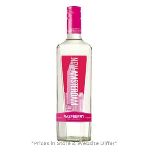 New Amsterdam Raspberry Vodka - Harford Road Liquors - hr-liquors.com