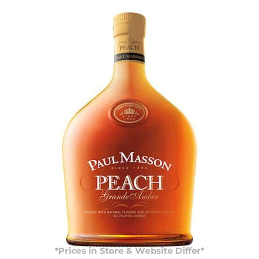 Paul Masson Grande Amber Peach Brandy - Harford Road Liquors - hr-liquors.com