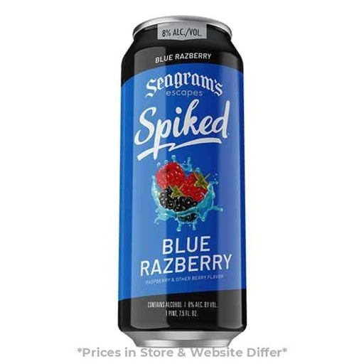 Seagram's Escapes Spiked Blue Razberry (Tallboy's Cans) - Harford Road Liquors - hr-liquors.com