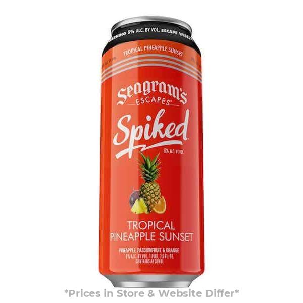 Seagram's Escapes Spiked Tropical Pineapple Sunset (Tallboy's Cans) - Harford Road Liquors - hr-liquors.com