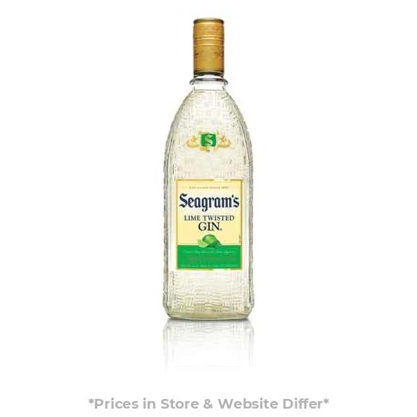 Seagram's Gin Lime Twist - Harford Road Liquors - hr-liquors.com