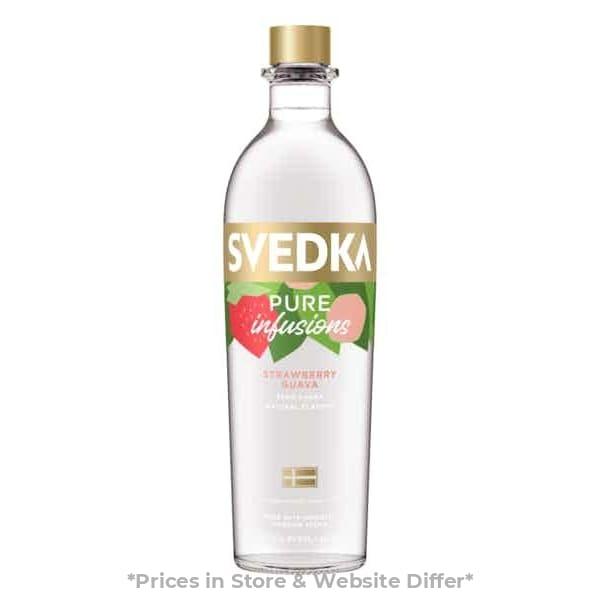 SVEDKA Pure Infusions Strawberry Guava Flavored Vodka - Harford Road Liquors - hr-liquors.com