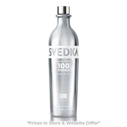 SVEDKA Vodka 100 Proof - Harford Road Liquors - hr-liquors.com