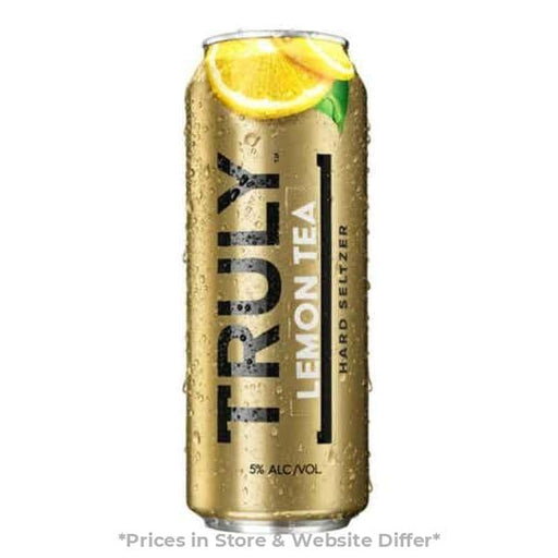 TRULY Hard Seltzer Lemon Iced Tea, Spiked & Sparkling Water (Tallboy's Cans) - Harford Road Liquors - hr-liquors.com