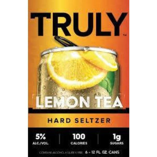 TRULY Hard Seltzer Lemon Tea, Spiked & Sparkling Water - Harford Road Liquors - hr-liquors.com