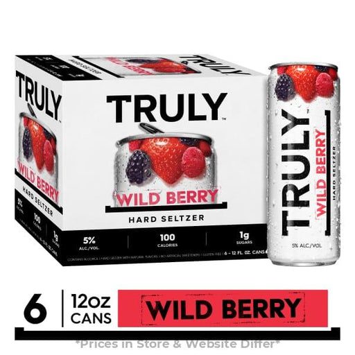 Truly Hard Seltzer Wild Berry Spiked & Sparkling Water - Harford Road Liquors - hr-liquors.com