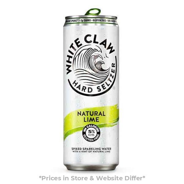 White Claw Natural Lime Hard Seltzer - Harford Road Liquors - hr-liquors.com